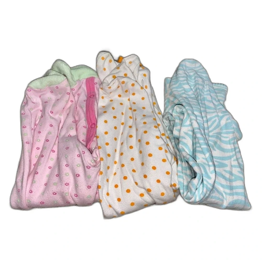 Carter’s Footie Pajamas Size 6/9 M Bundle